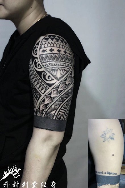 点击大图看下一张：开封纹身 河南开封刺堂纹身的9款纹身作品
