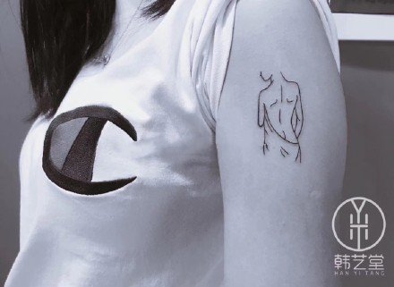 点击大图看下一张：梅州纹身 广东梅州韩艺堂纹身店作品图片