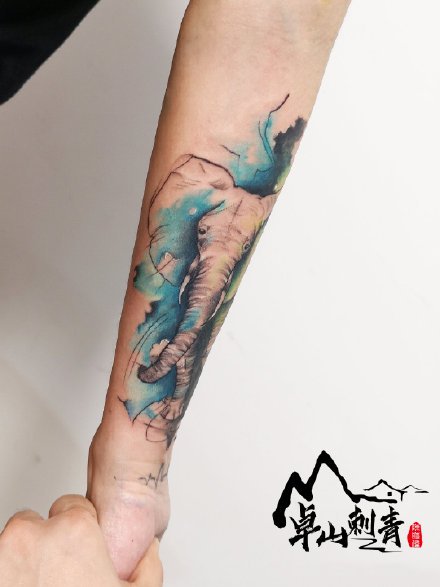 点击大图看下一张：福州纹身 福建福州卓山刺青工作室的几款纹身作品