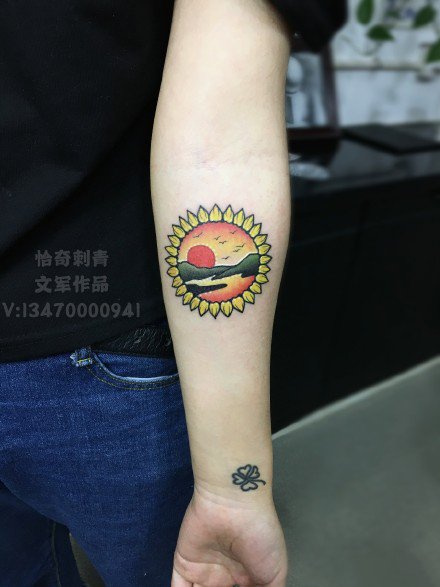 点击大图看下一张：丹东纹身 辽宁丹东恰奇刺青的几组纹身作品