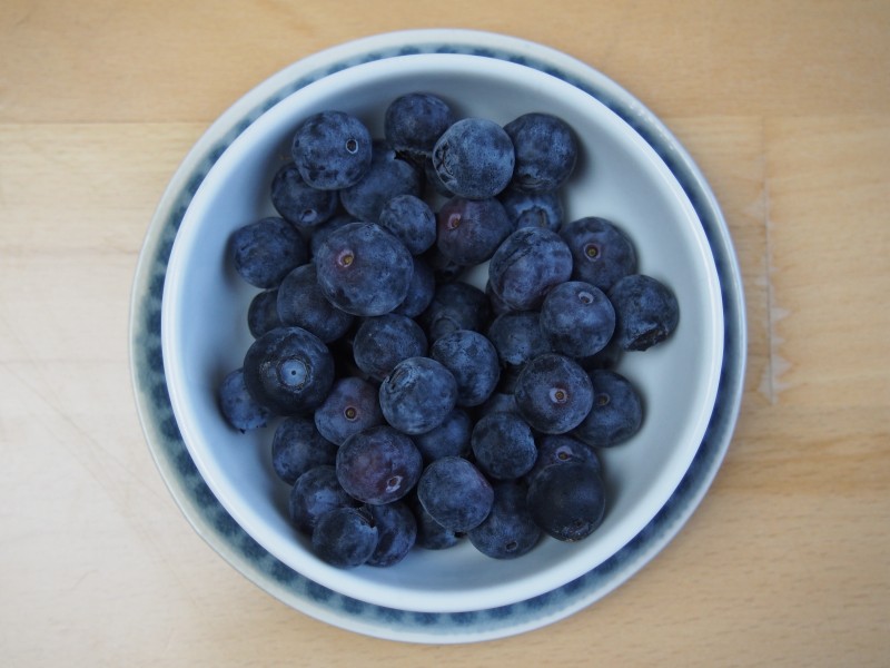 点击大图看下一张：一组新鲜美味的蓝莓图片欣赏