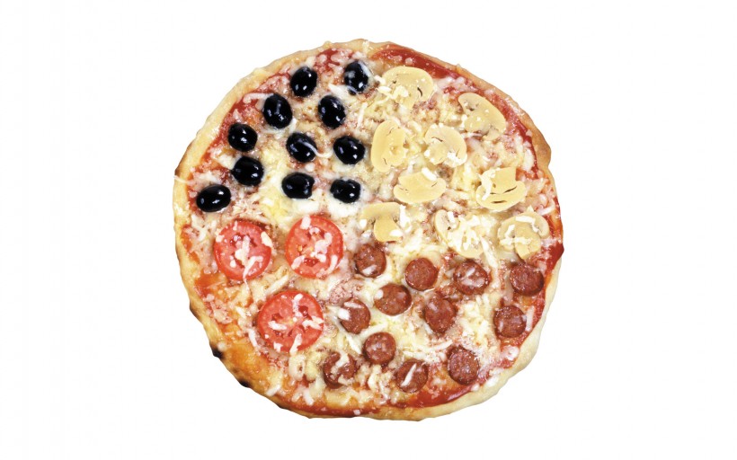 点击大图看下一张：各式美味可口的披萨图片