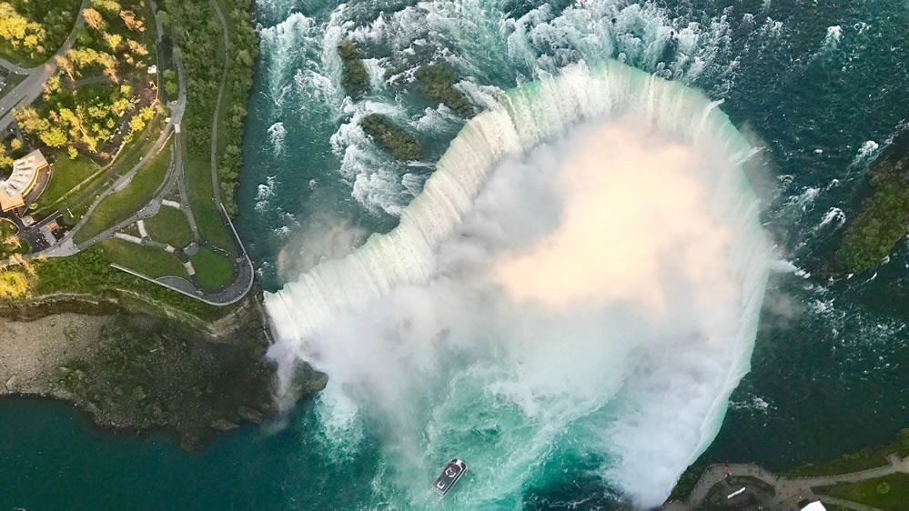 点击大图看下一张：尼亚加拉大瀑布图片