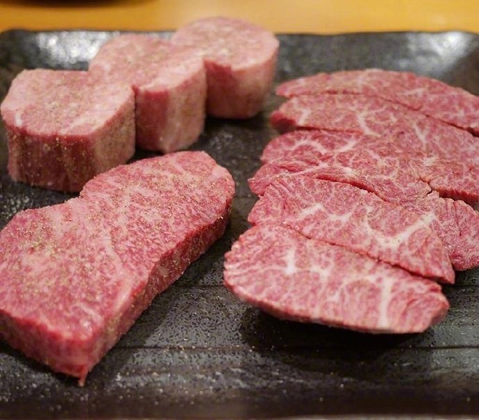 点击大图看下一张：好漂亮的牛肉，感觉特别的好吃