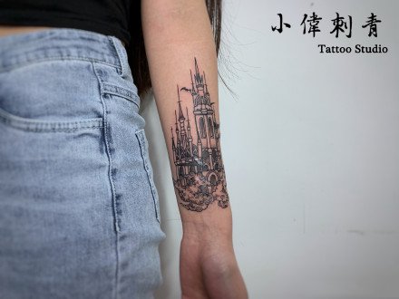 点击大图看下一张：唐山纹身 河北唐山小伟刺青店的纹身作品