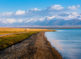 新疆赛里木湖唯美风景桌面壁纸