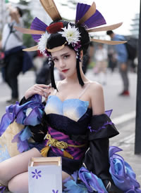 一组cos日本美丽的艺妓图片
