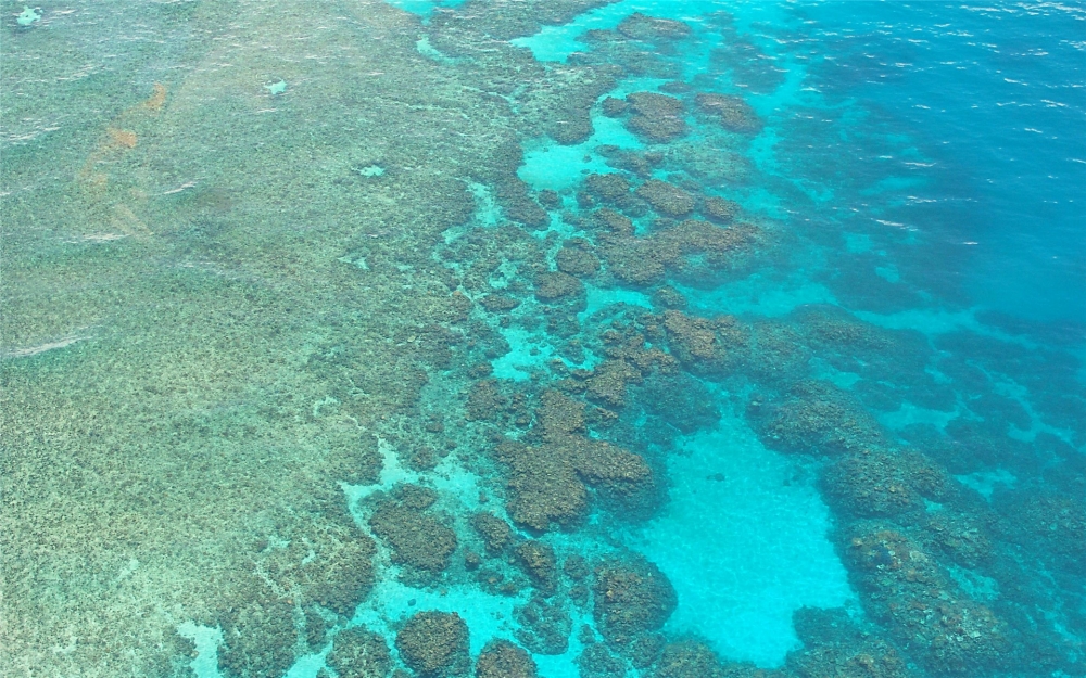 点击大图看下一张：澳大利亚大堡礁风景高清桌面壁纸