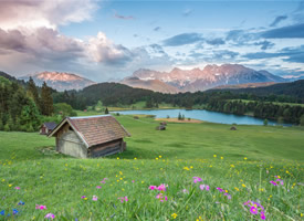 阿尔卑斯山风景高清手机壁纸
