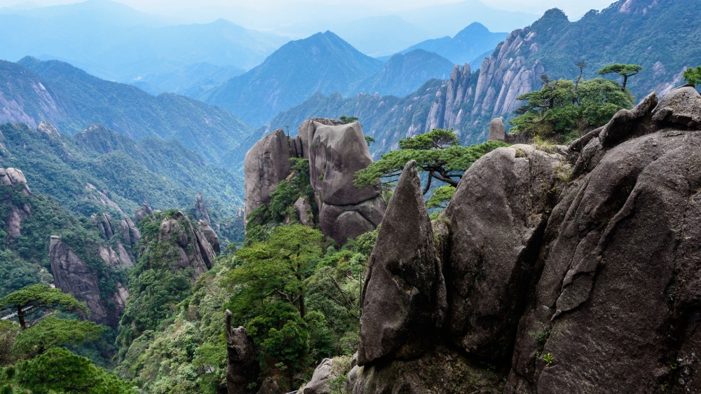 点击大图看下一张：江西三清山优美风景图片
