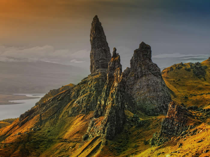 点击大图看下一张：苏格兰优美风光美景图片桌面壁纸