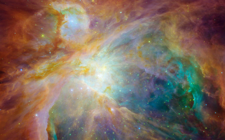 点击大图看下一张：神秘广阔的宇宙星云图片