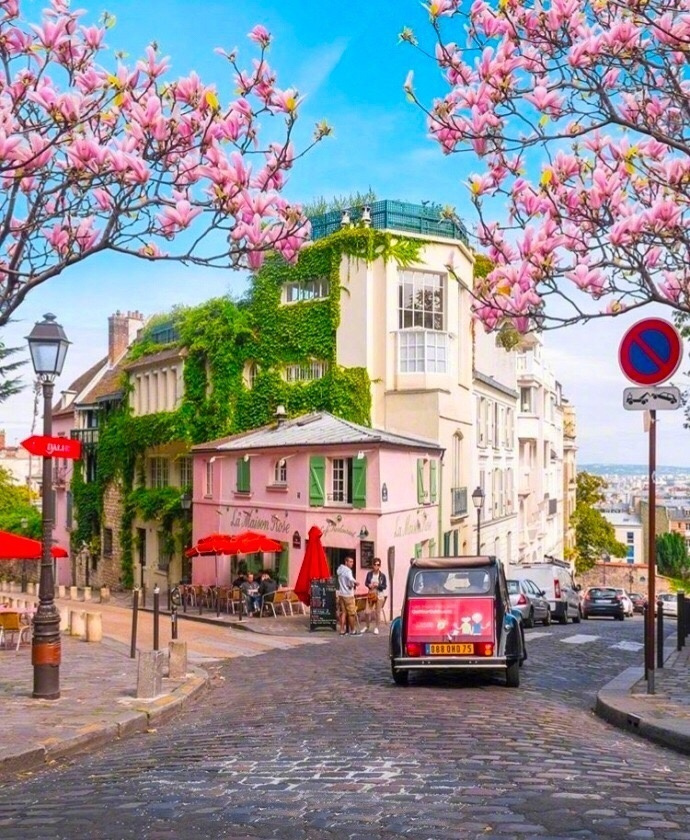 点击大图看下一张：想和喜欢的人去一次春天的巴黎