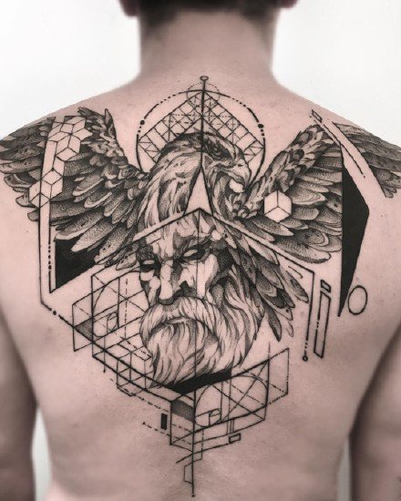 点击大图看下一张：巴西纹身师Renato Vision创意纹身设计作品