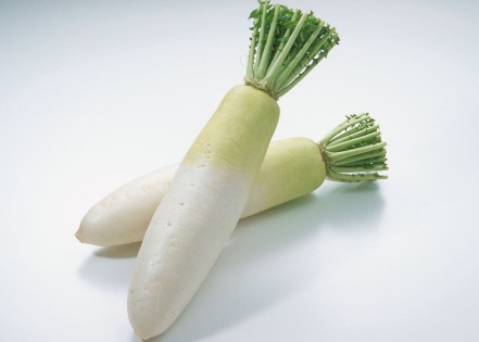 点击大图看下一张：一组健康美味的白萝卜图片