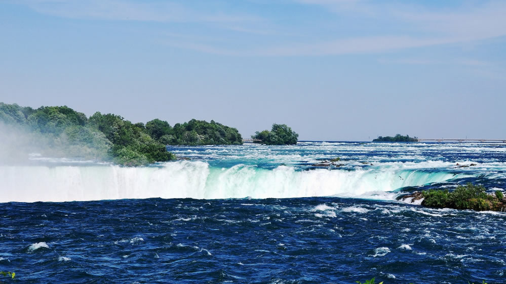 点击大图看下一张：加拿大尼亚加拉大瀑布