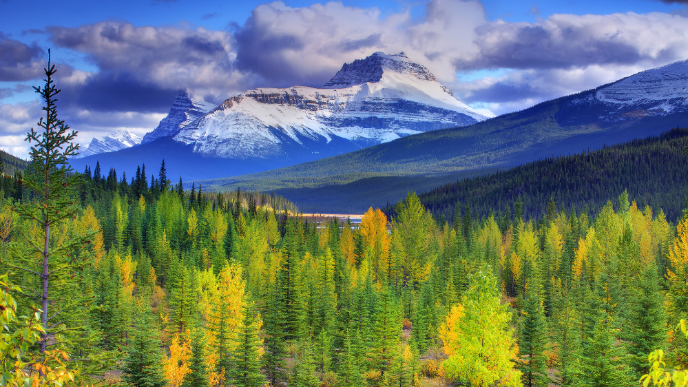点击大图看下一张：加拿大优美自然风景图片