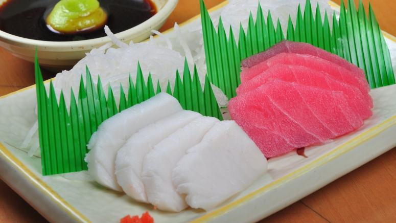 点击大图看下一张：一组日本料理鱼籽刺身图片