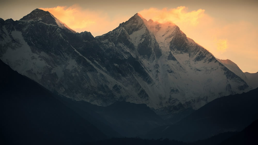 点击大图看下一张：喜马拉雅山脉风光壁纸图片