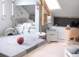 儿童房的梦幻创意空间布局灵感