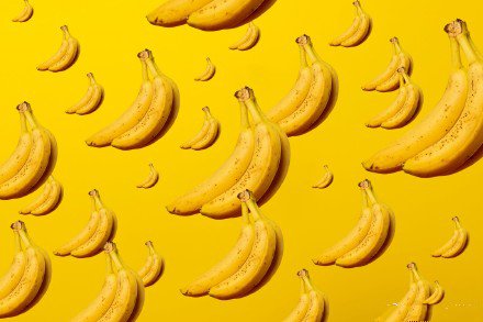点击大图看下一张：一组小清新感的香蕉图片欣赏