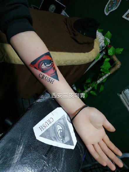 点击大图看下一张：西安纹身店 陕西西安三皮刺青的几款纹身店作品