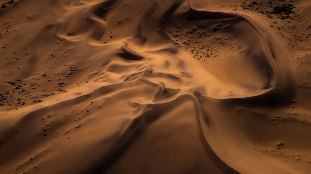 点击大图看下一张：沙漠唯美自然风光高清桌面壁纸