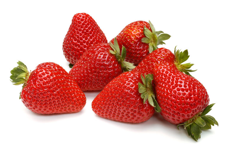 点击大图看下一张：一组看起来就很好吃的草莓