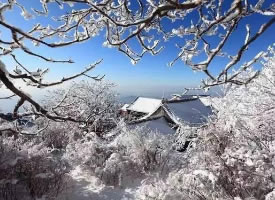 五岳之首——泰山雪景
