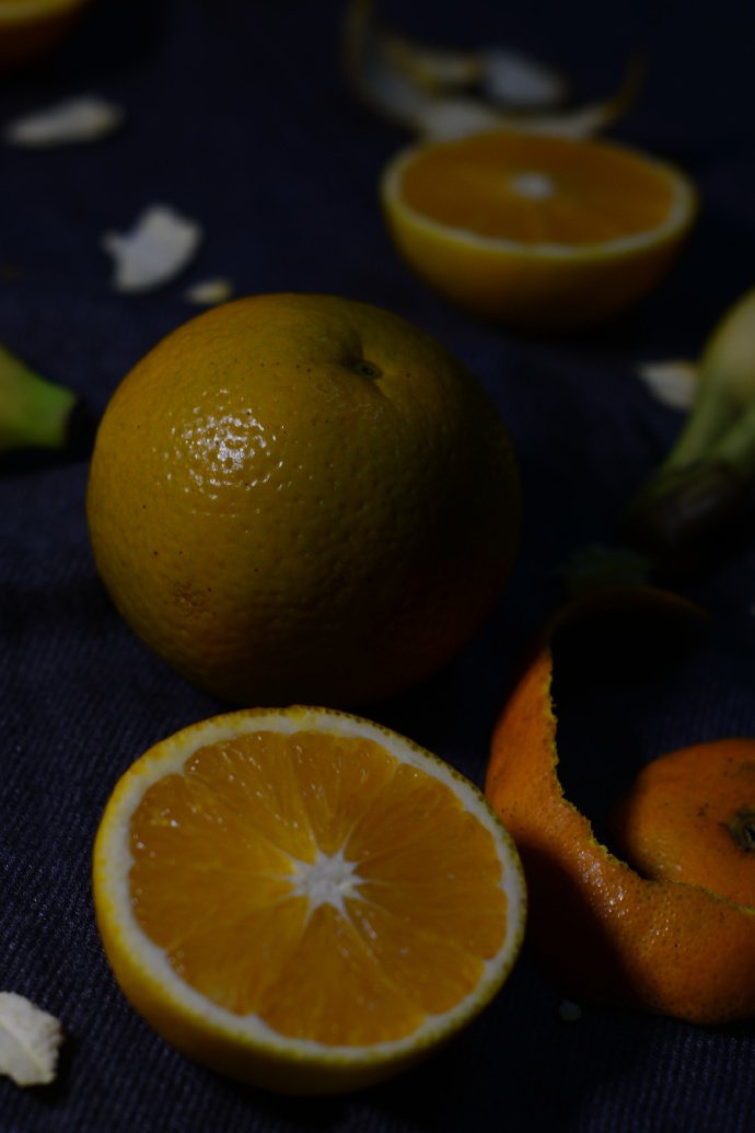 点击大图看下一张：一组橘子唯美图片欣赏