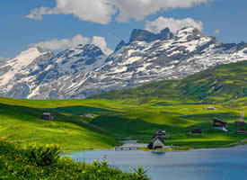瑞士优雅风景高清桌面壁纸
