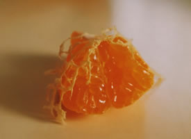 一组橘色唯美的果粒图片