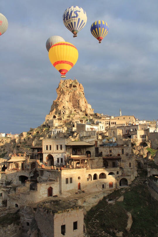 点击大图看下一张：土耳其超浪漫之旅——卡帕多西亚热气球
