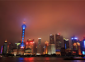 上海外滩夜景唯美高清桌面壁纸