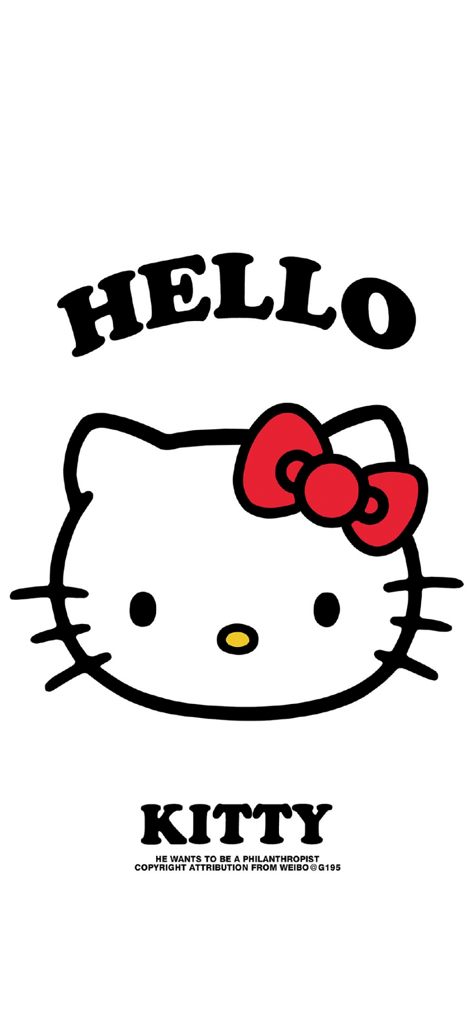 点击大图看下一张：HelloKitty时尚卡通创意手机壁纸