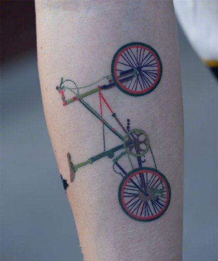 点击大图看下一张：一组小清新刺青纹身图案欣赏