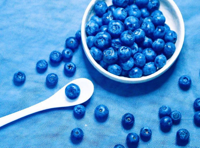 点击大图看下一张：一组味道极美的蓝莓图片