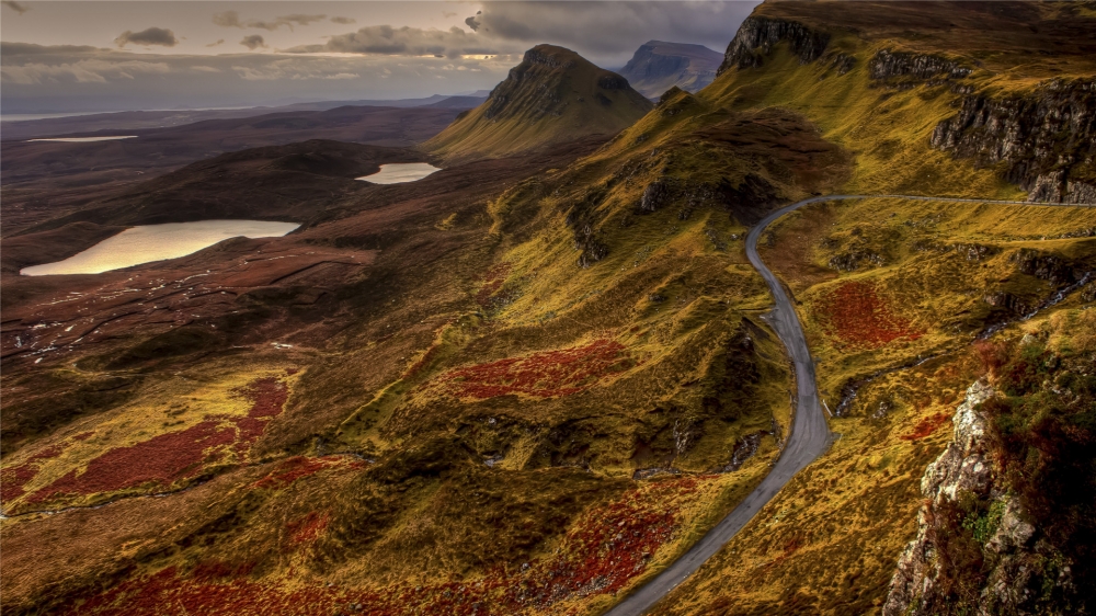 点击大图看下一张：苏格兰美景唯美高清桌面壁纸