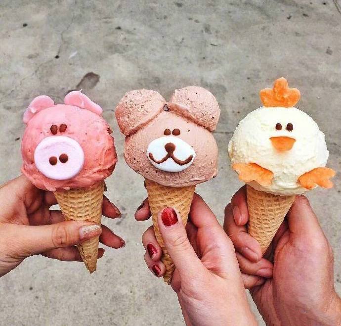 点击大图看下一张：期待这个夏天和你吃遍各种各样的冰淇淋
