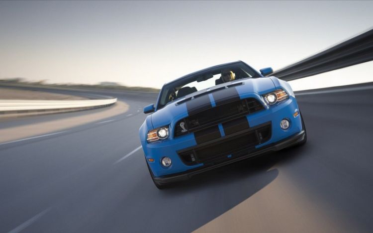 点击大图看下一张：福特野马汽车Shelby GT500图片