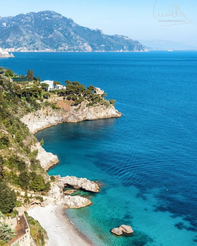 点击大图看下一张：意大利的阿马尔菲海岸，尽显恬静和温柔
