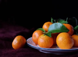 一组酸甜可口的橘子图片欣赏