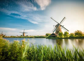 荷兰风景唯美高清桌面壁纸