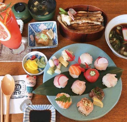 点击大图看下一张：一组养眼的寿司美食图片 ​