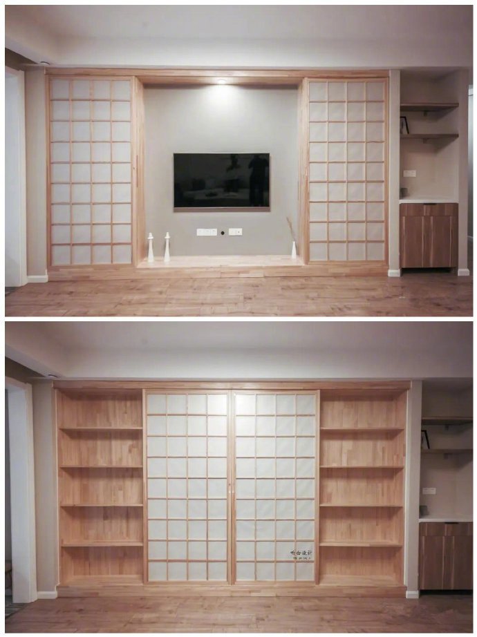 点击大图看下一张：使用面积120㎡日式三居室 ​​​​
