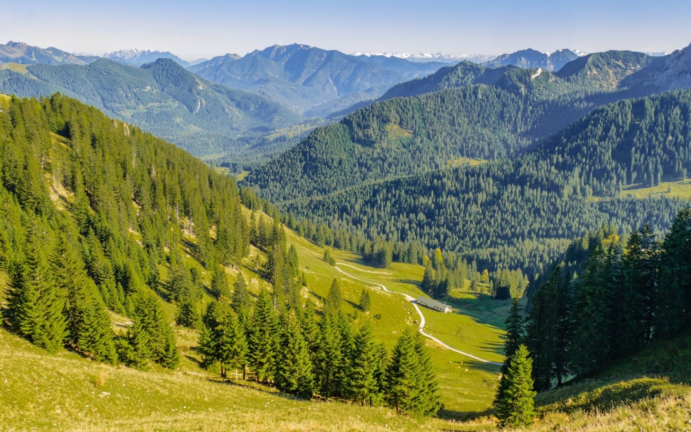 点击大图看下一张：德国巴伐利亚自然风景桌面壁纸