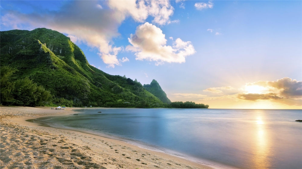 点击大图看下一张：夏威夷优美风景高清桌面壁纸