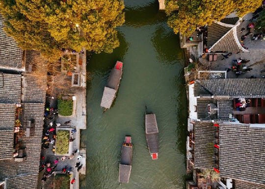 点击大图看下一张：水乡西塘，如此美的千年古镇，怎能不心动