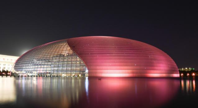 点击大图看下一张：美丽富饶的北京夜景图片
