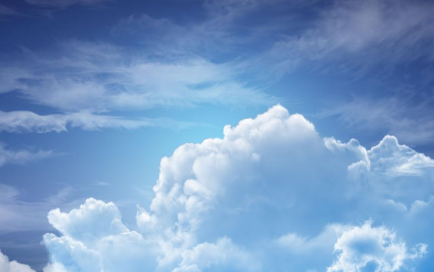 点击大图看下一张：一组漂亮的蓝天白云图片